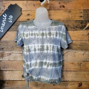 SALE-Aerie women's tie dye side knot shirt size small